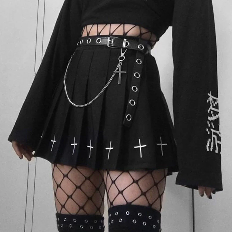 Black Mini Skirt - Image 3