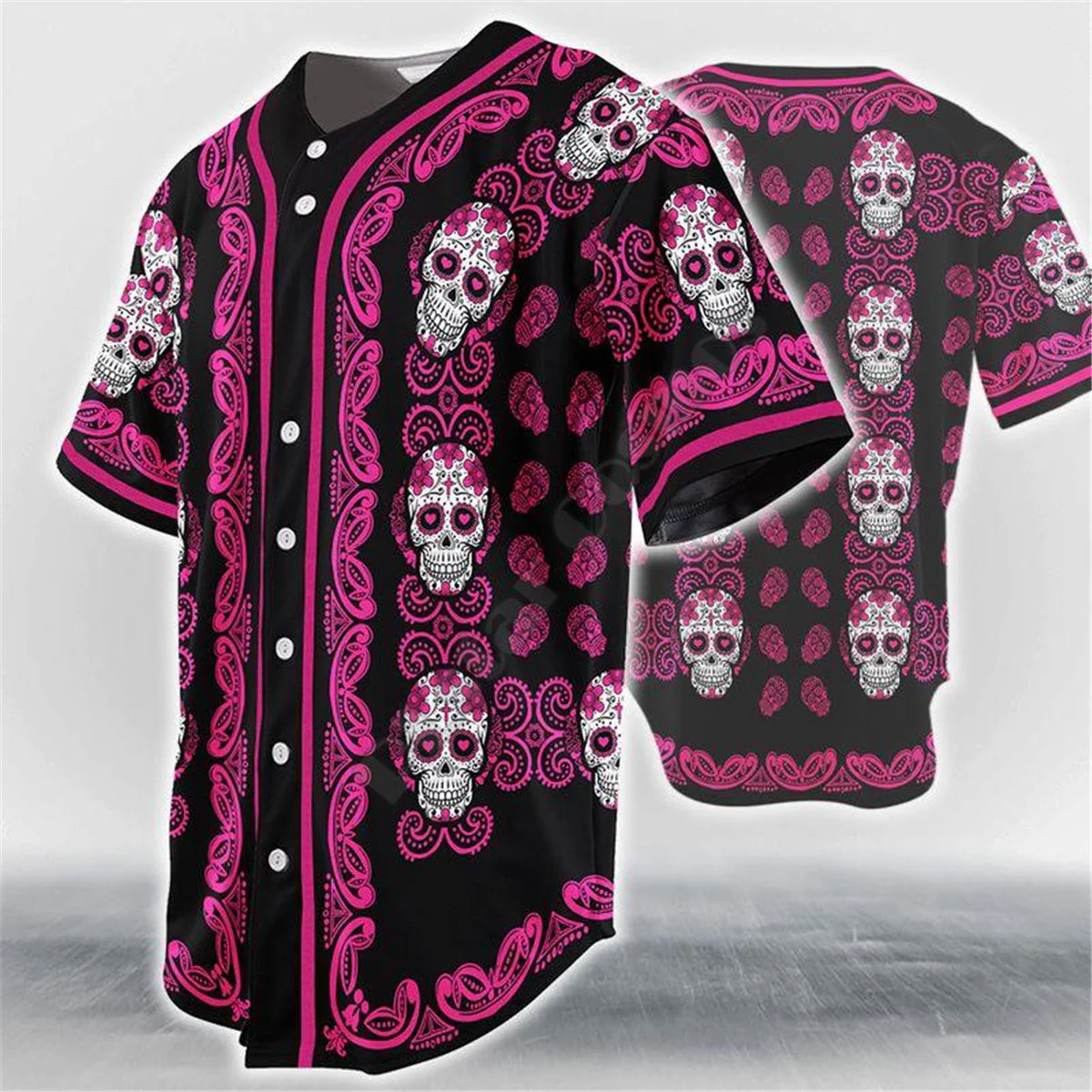 Bonecrusher Baseball Jersey - Image 4
