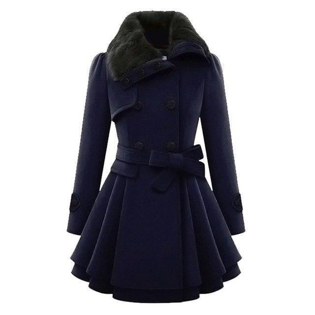 Gothic Black Coat - Image 2