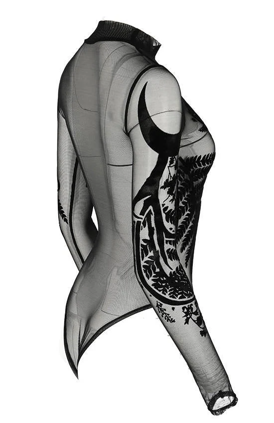Gothic Fern Bodysuit - Image 4