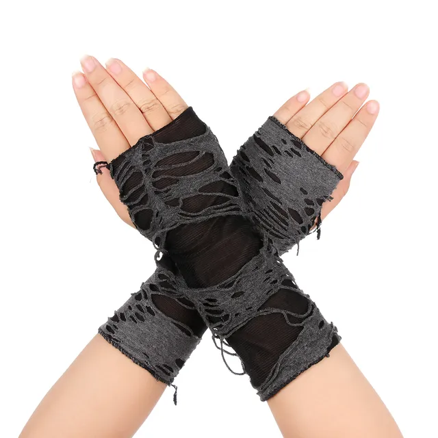 Gothic Fingerless Gloves - Image 3