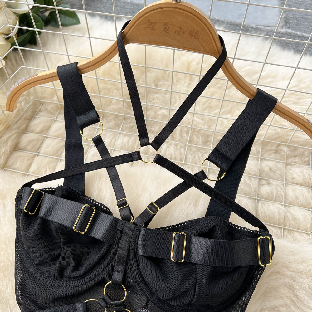 Gothic Harness Bodysuit - Image 3