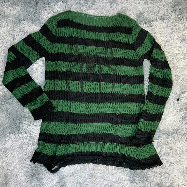 Gothic Spider Sweater - Image 4