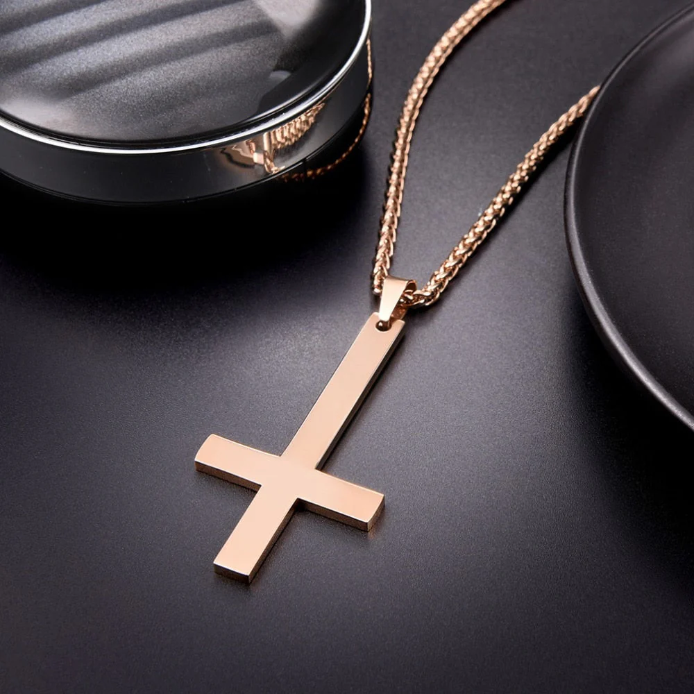 Inverted Cross Necklace - Image 10