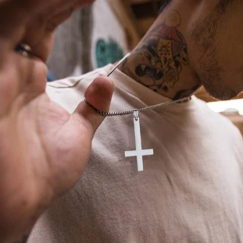 Inverted Cross Necklace - Image 5