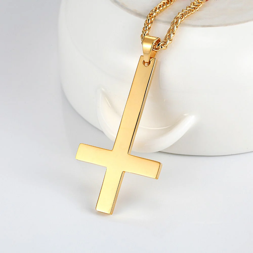 Inverted Cross Necklace - Image 6