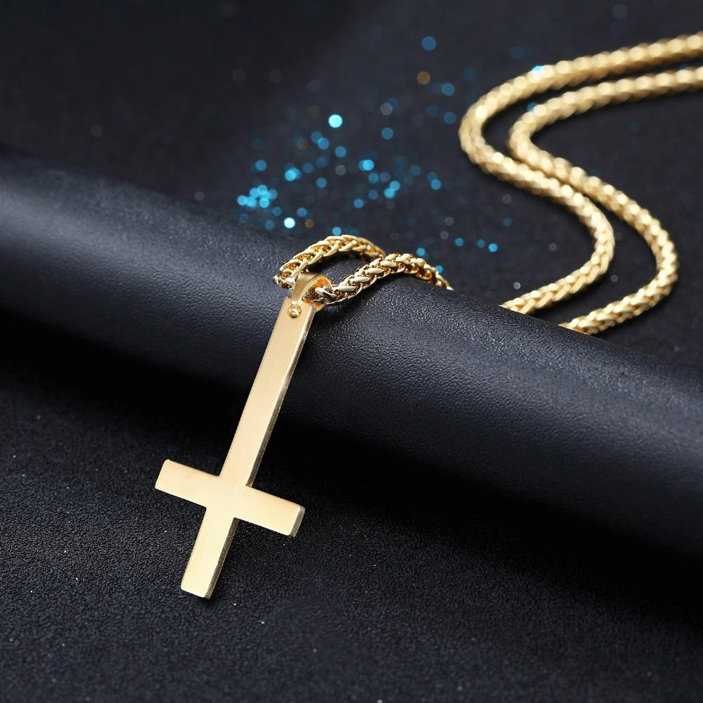 Inverted Cross Necklace - Image 7