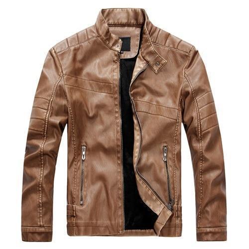 Men's Leather Jacket - Image 3