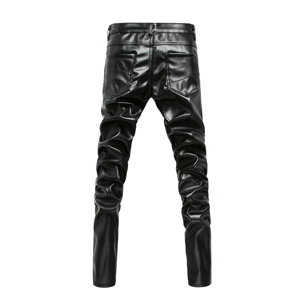 Men's Leather Pants - Image 2