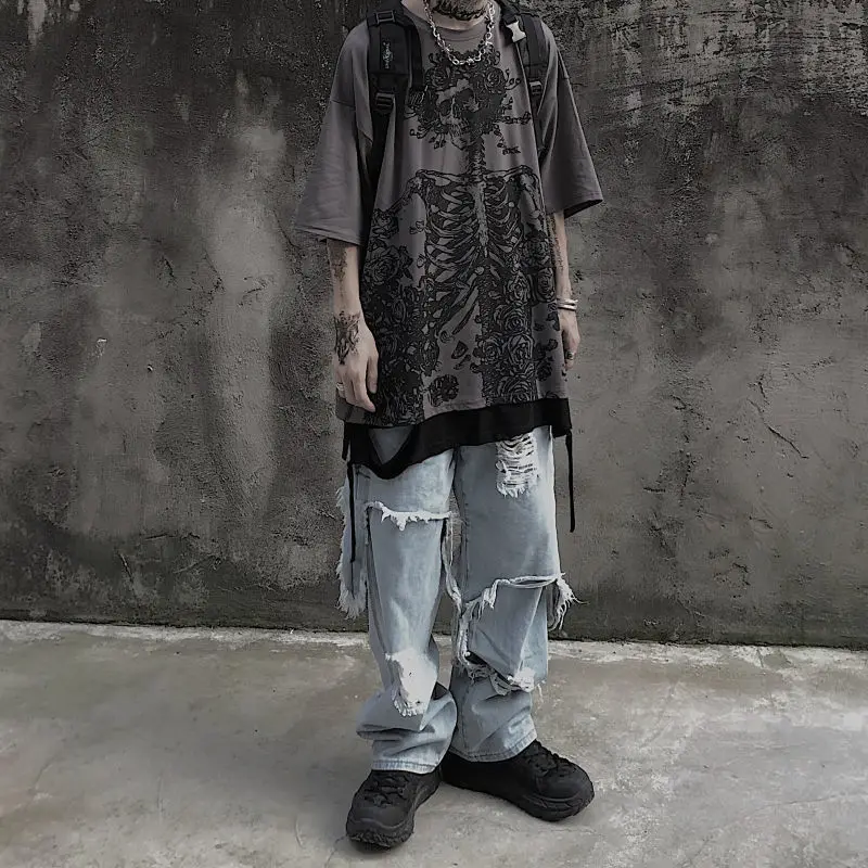 Men's Skull T-Shirt - Image 3
