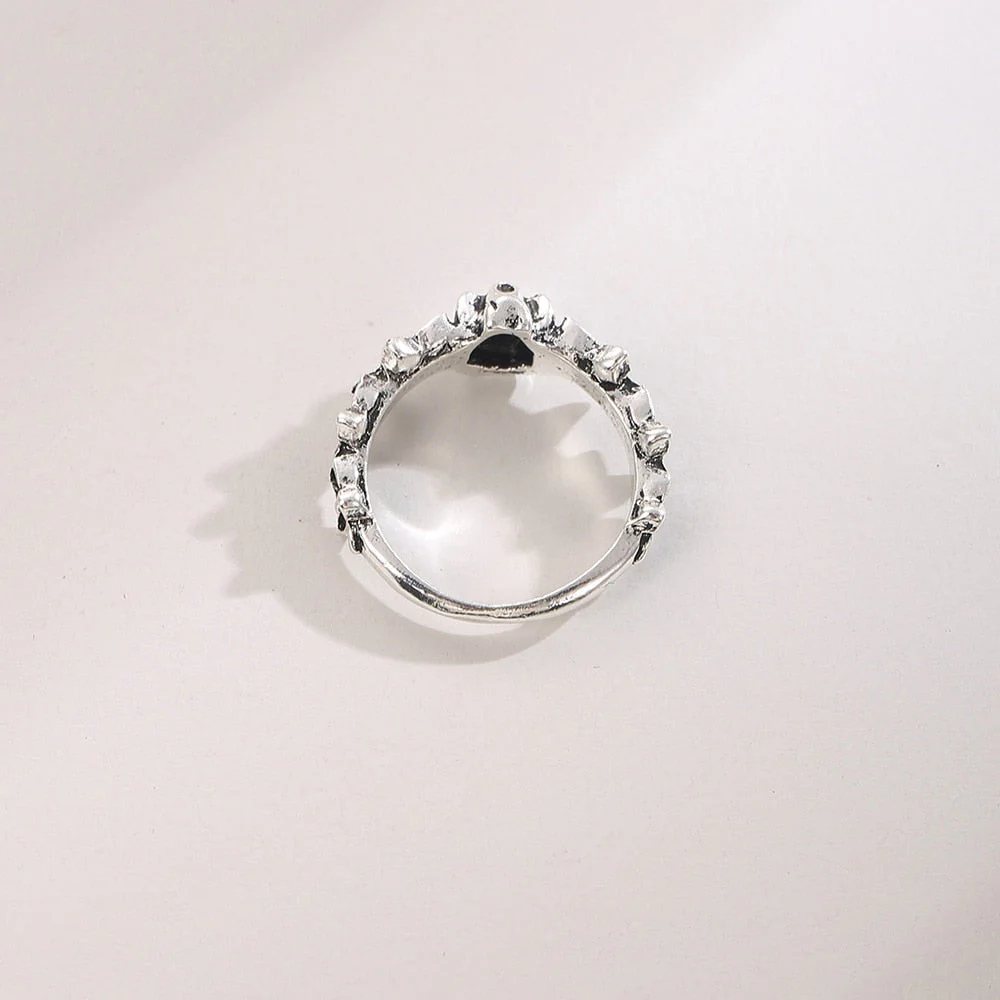 Skull Flower Ring - Image 3