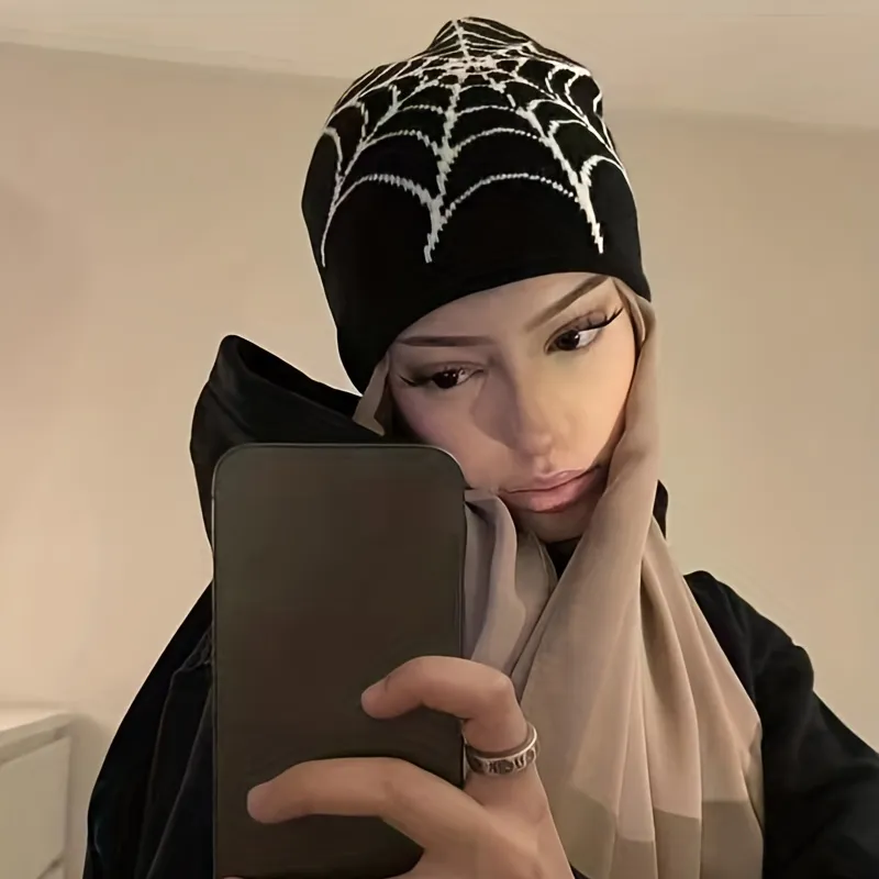 Spider Web Beanie - Image 2