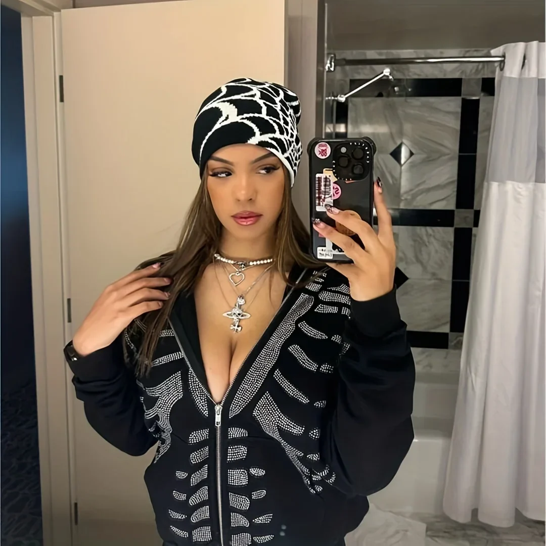Spider Web Beanie - Image 3
