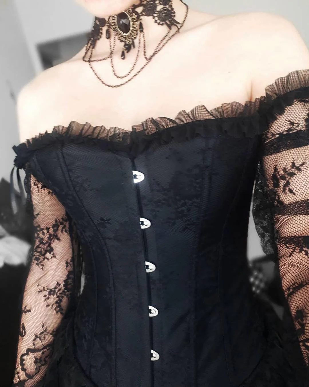 Gothic Queen Corset Top - Image 27