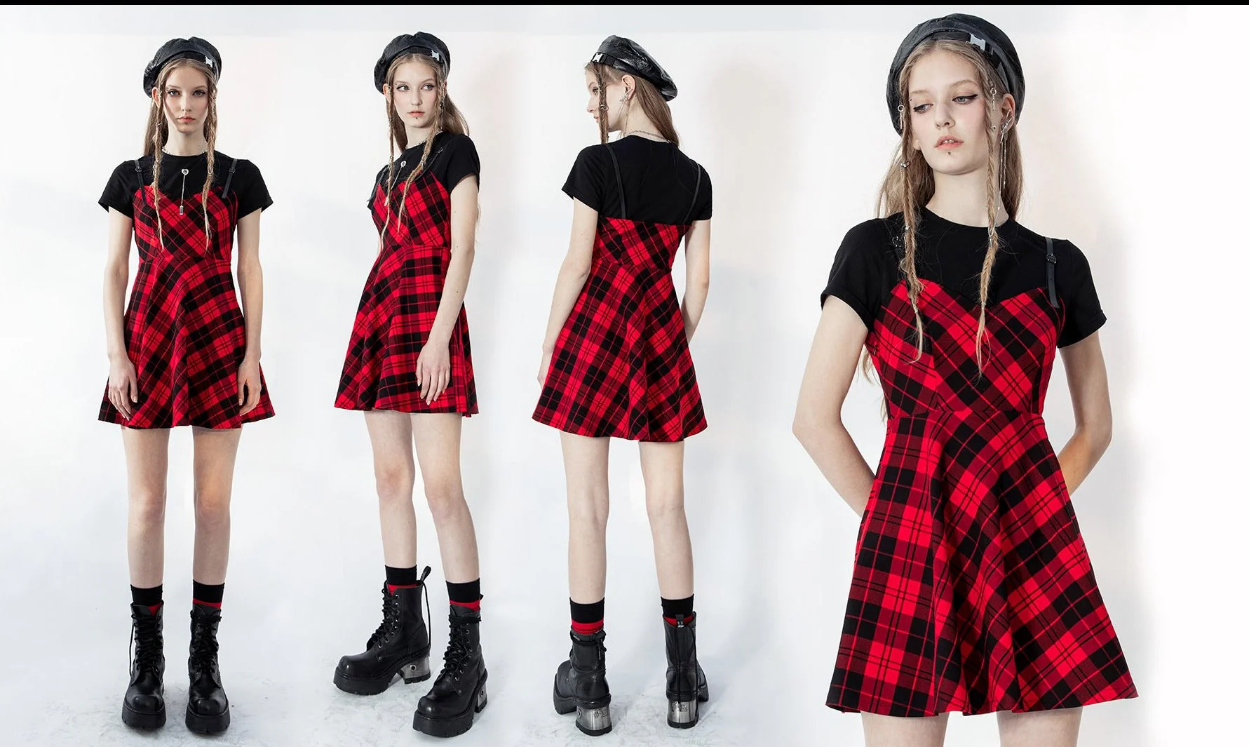 The Tartan Princess Dress - Image 10