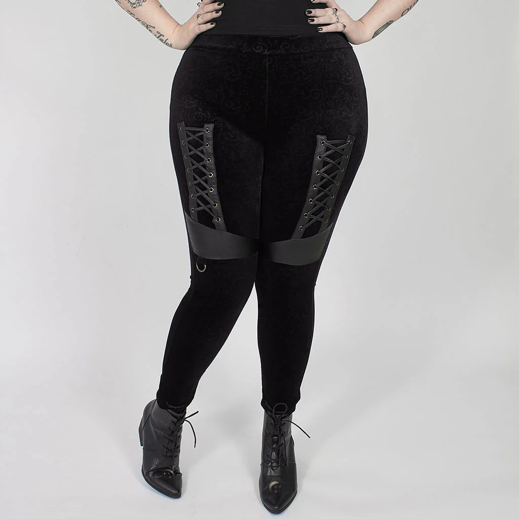 The Velvet Diva Leggings - Image 3