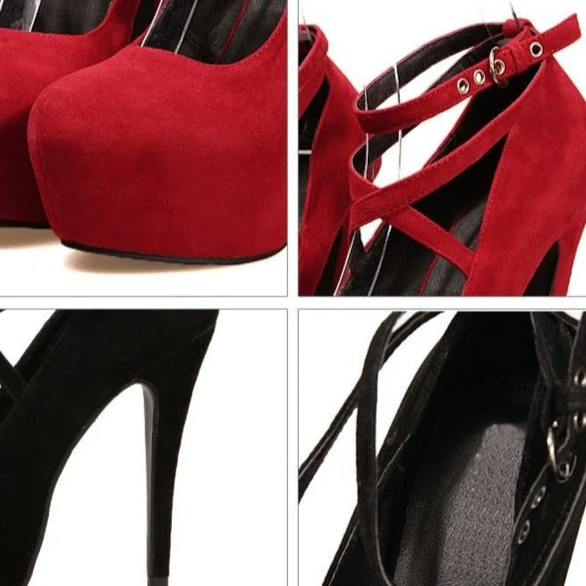 Velveteen Ballerina Shoes - Image 12